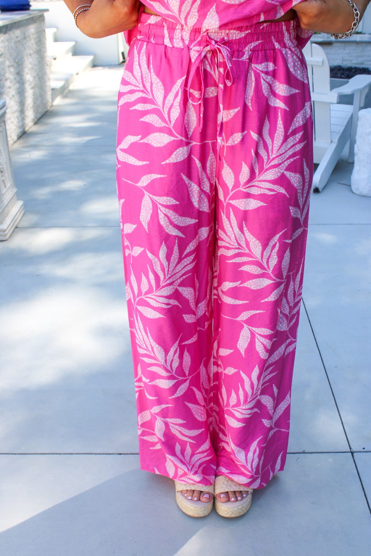 Jane Tropical Breeze Wide Leg Pants – The Swank Company