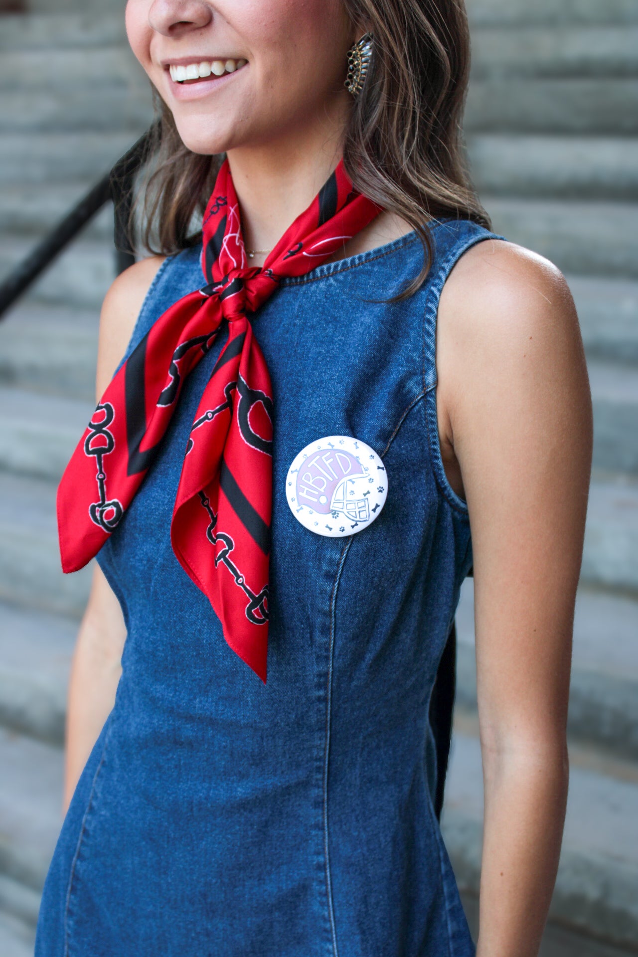 red scarf with black dress Emily Ratajkowski Is Effortlessly Glamorous in Black Mini Dress and Red  Scarf at Paris Beauty Event