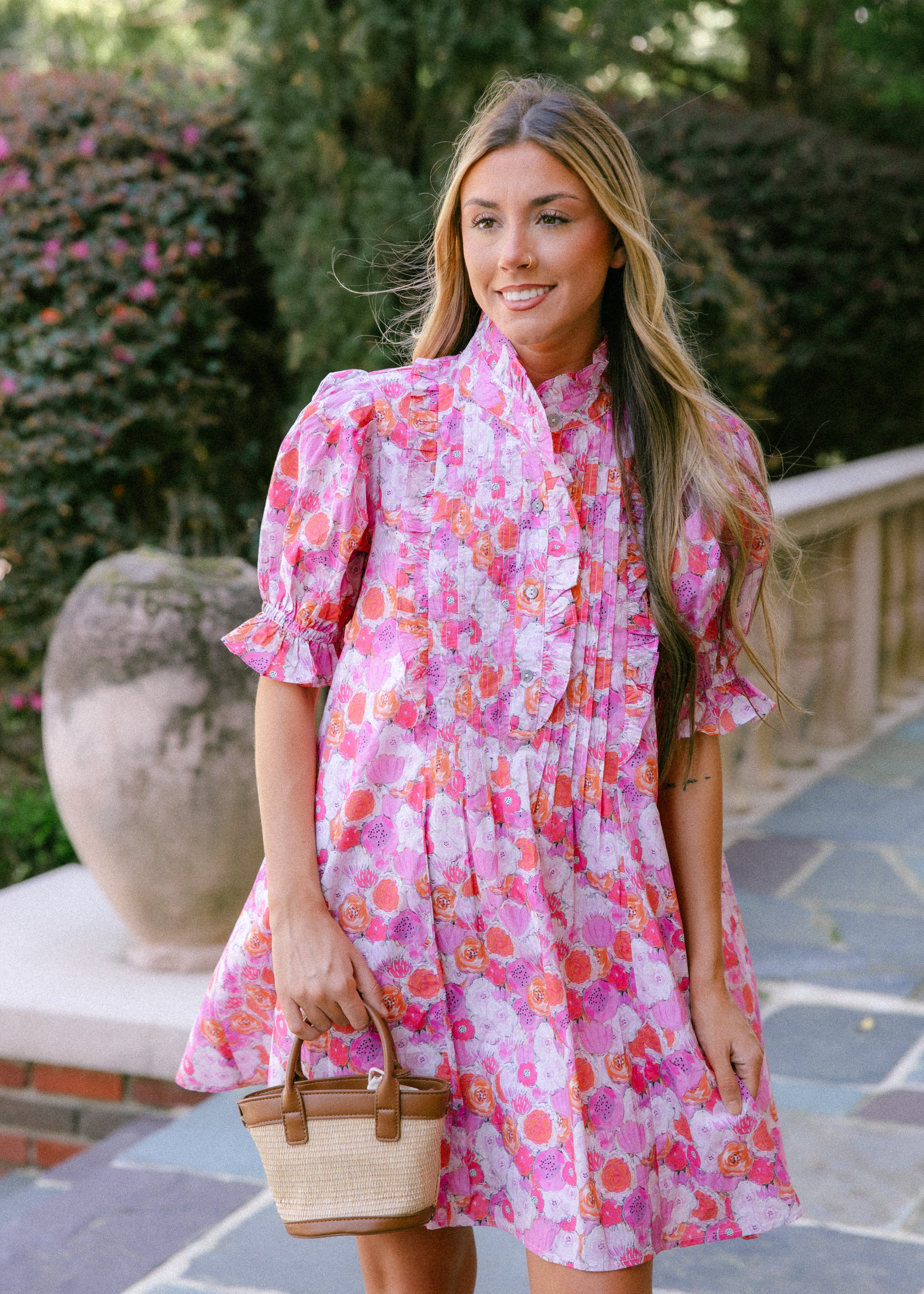 hazel mini dress pink Hazel Pink