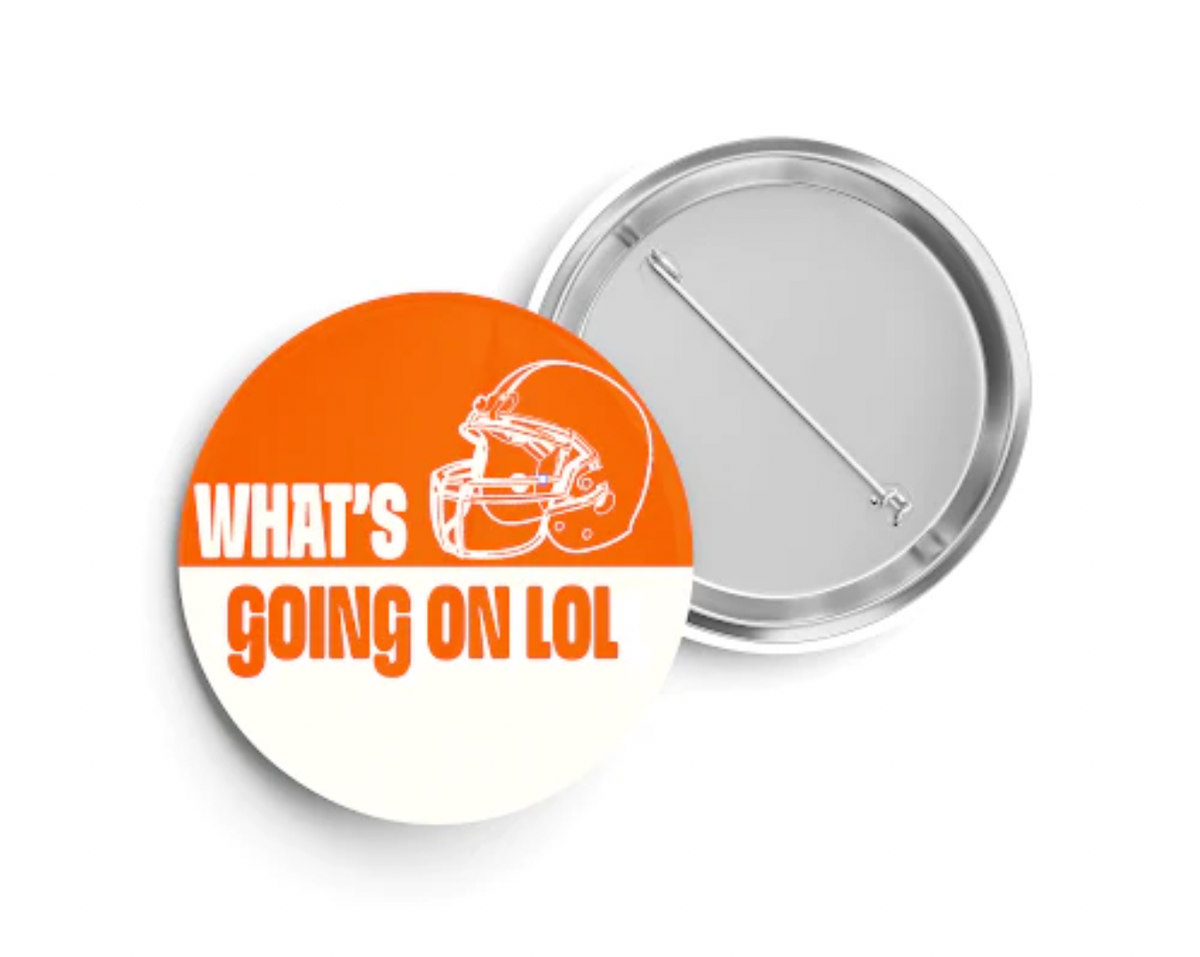 Raw & Rebellious Clemson Button