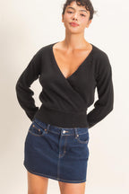 Eliza Everyday Wrap Sweater