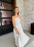 Everhart Pinstripe Maxi Dress