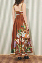 Sorella Tropic Border Maxi Dress
