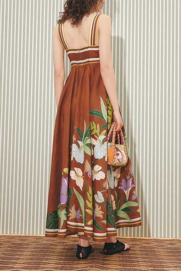 Sorella Tropic Border Maxi Dress
