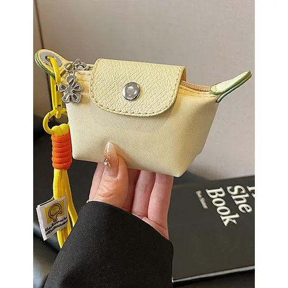 Stacy Color Block Flap Mini Wallet Bag