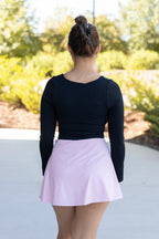 Whitley Wrap Tie Skort
