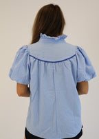 Lucia Contrast Trim Blouse