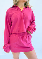 Sculpt Half Zip Pullover