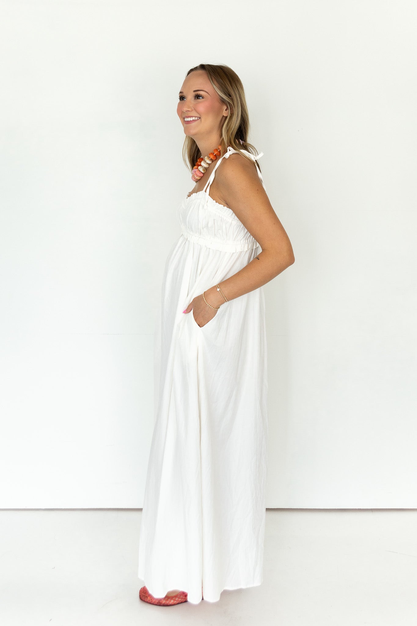 Julia Smocked Maxi Dress