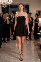 Dixie Beaded Trim Mini Dress