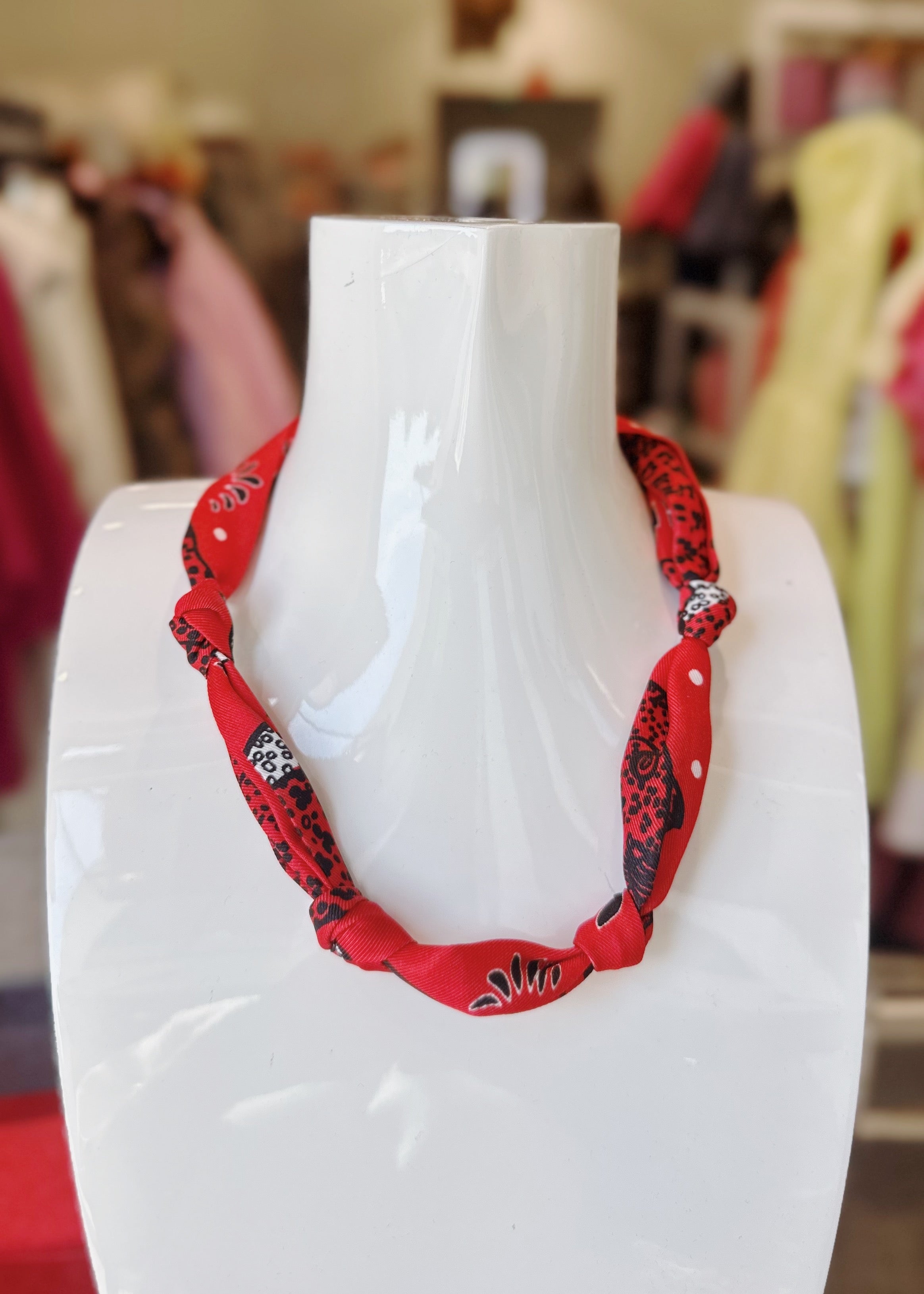 Knotted Neck Scarf