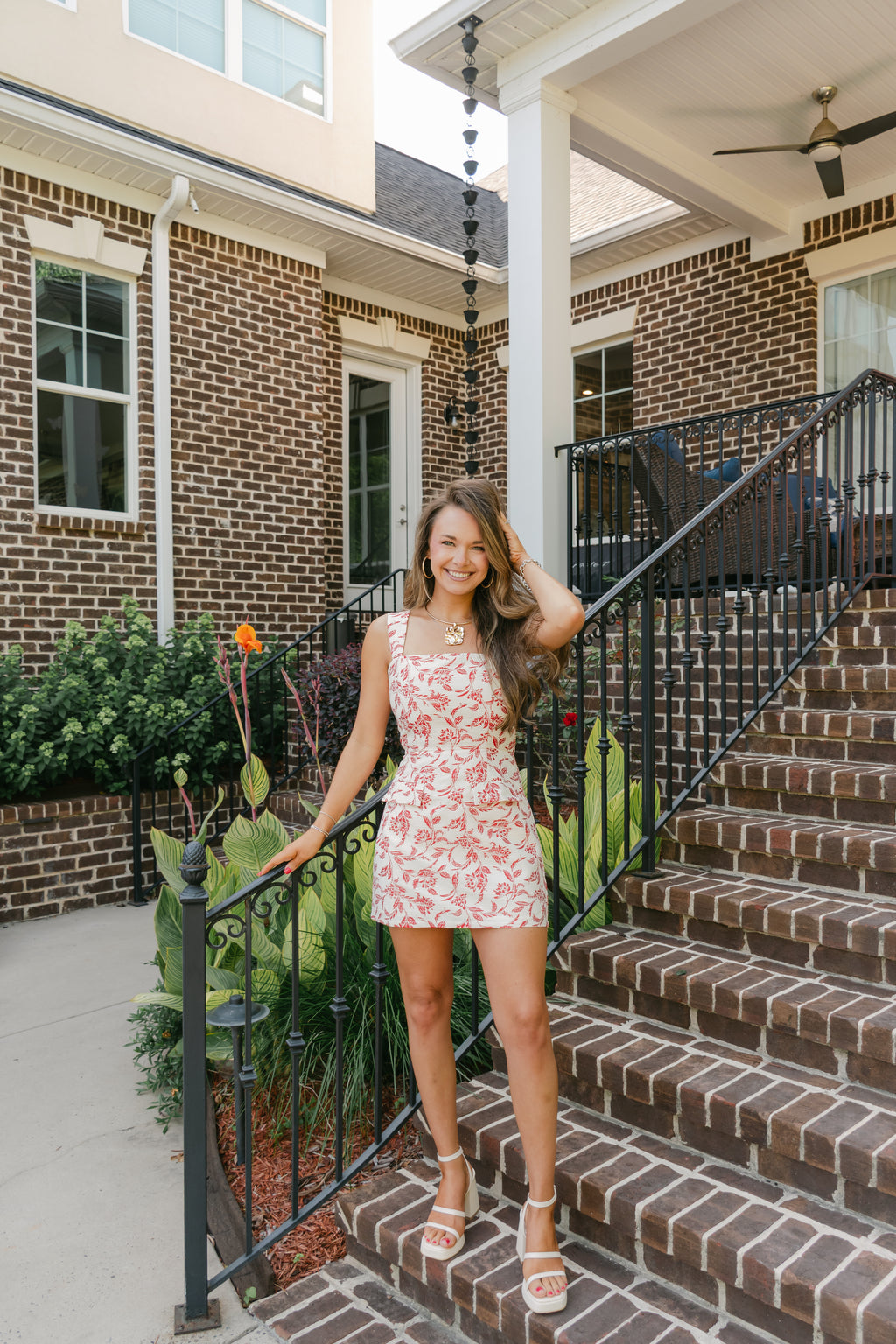 Mara Floral Mini Dress
