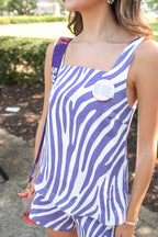 Zelda Zebra Stripe Top