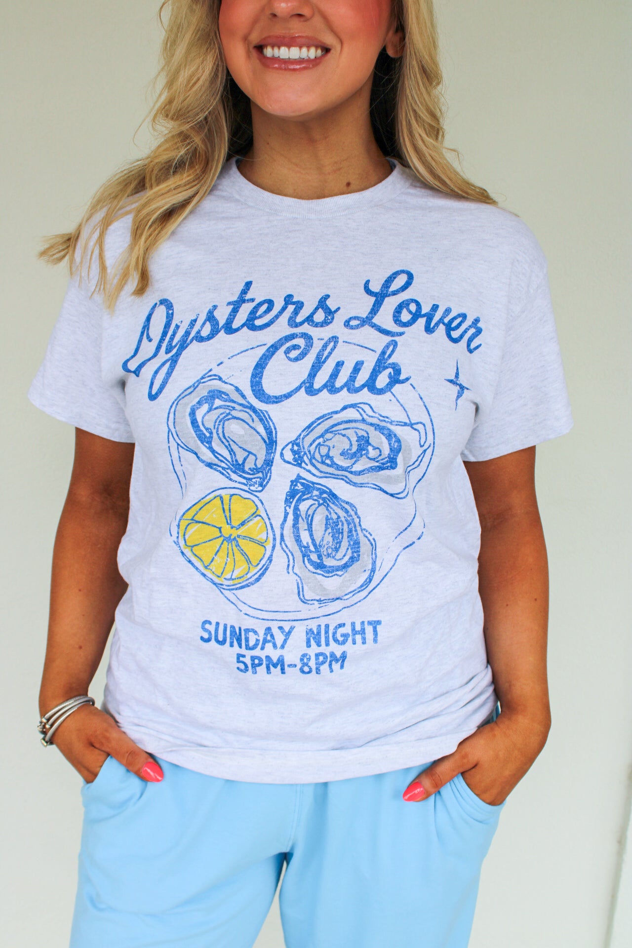 Oyster Lover Oversized Graphic Tee