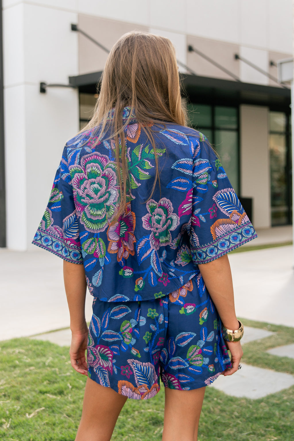 Rosalie Garden Short Sleeve Top