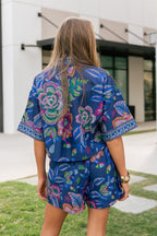 Rosalie Garden Short Sleeve Top
