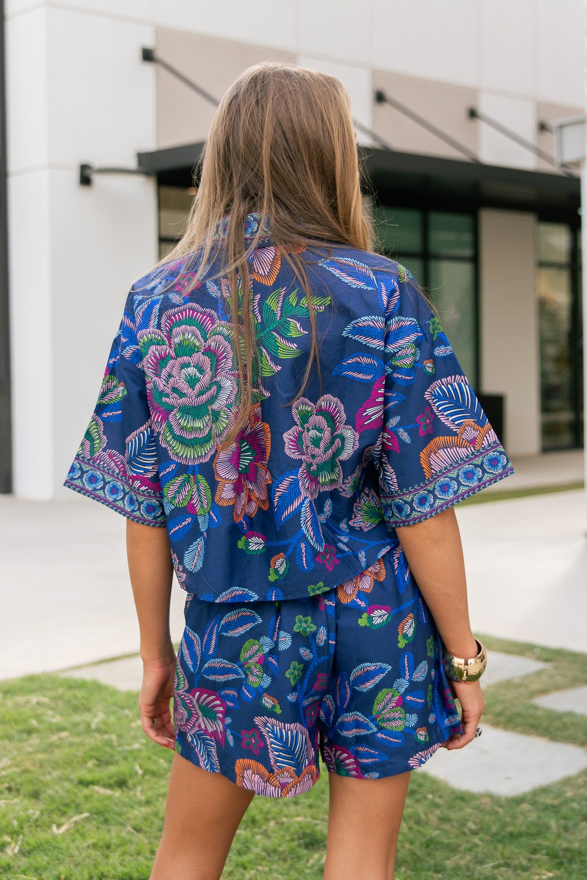 Rosalie Garden Short Sleeve Top