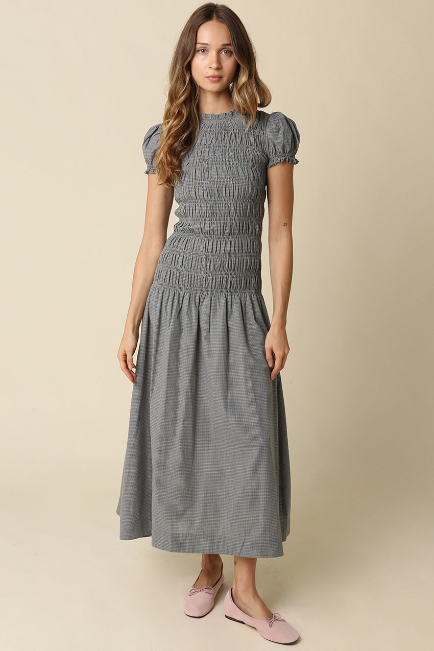 Bobbie Puff Sleeve Maxi Dress