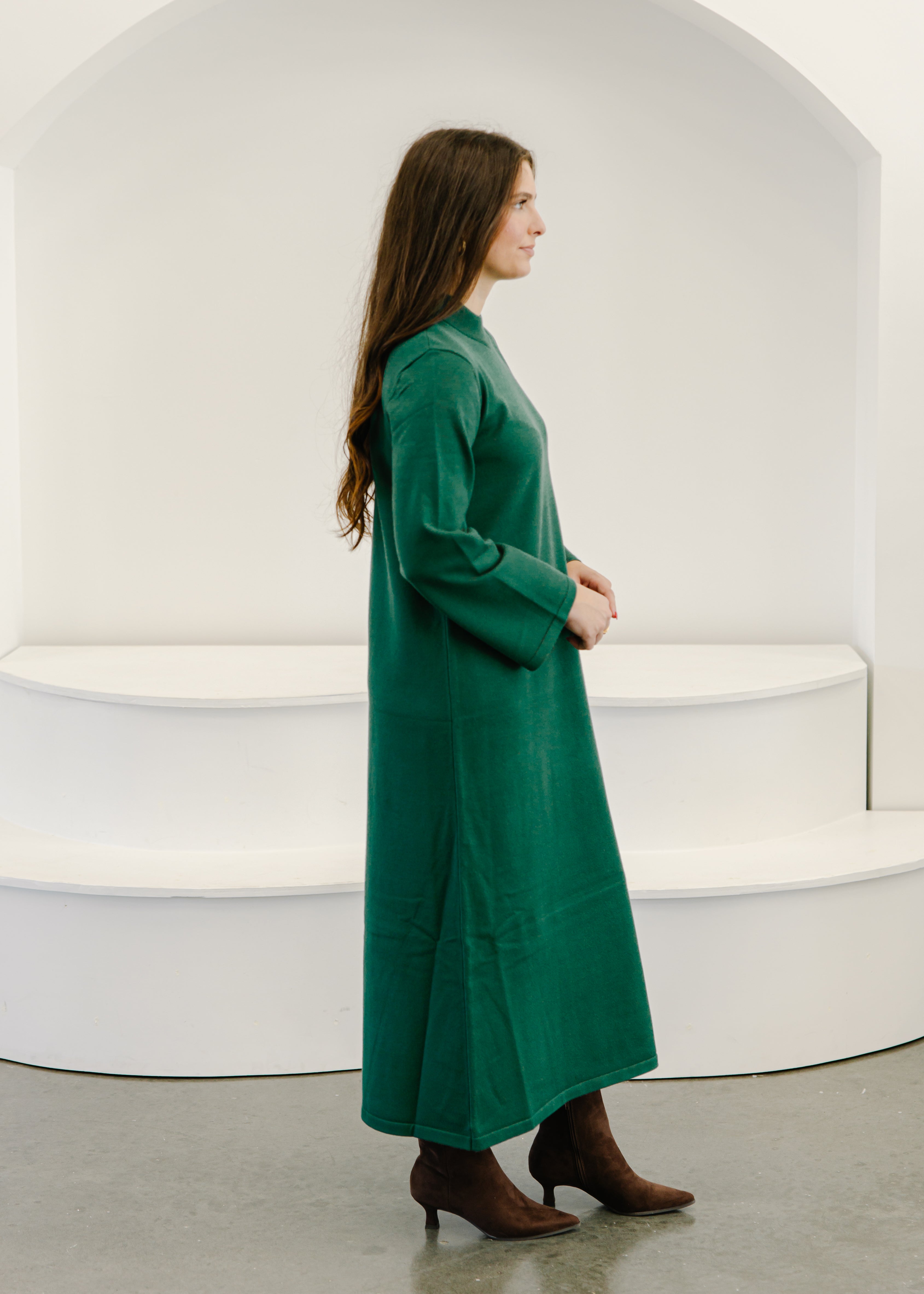 Stella Long Sleeve Midi Dress