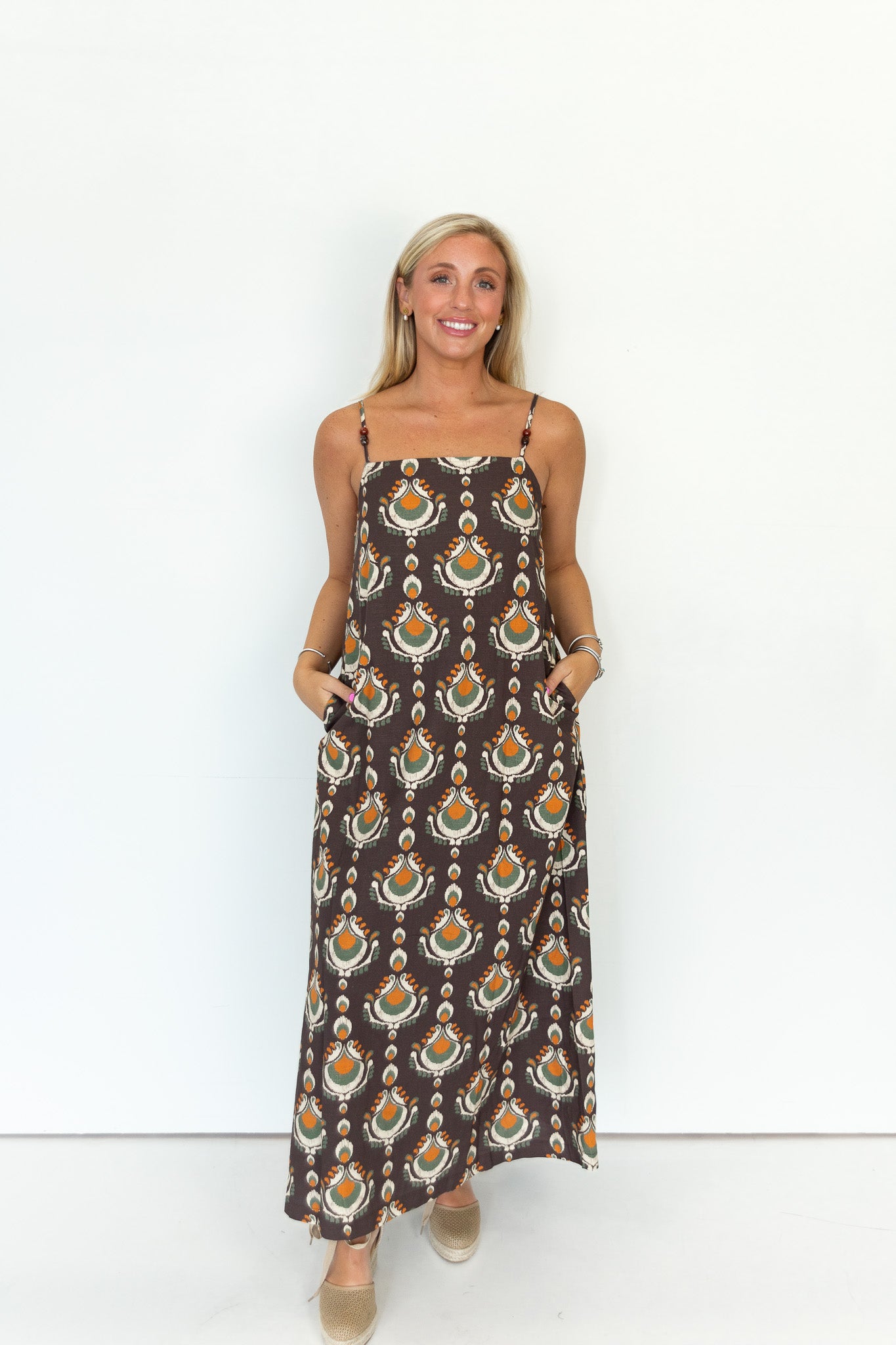 Tia Teardrop Maxi Dress