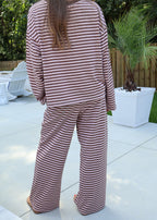 Lena Striped Lounge Set