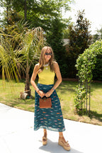 Positano Pesce Midi Skirt