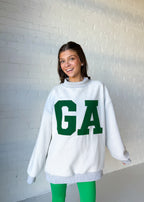 Augusta Mock Neck Sweatshirt