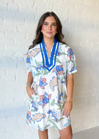 Delilah Floral Short Sleeve Mini Dress