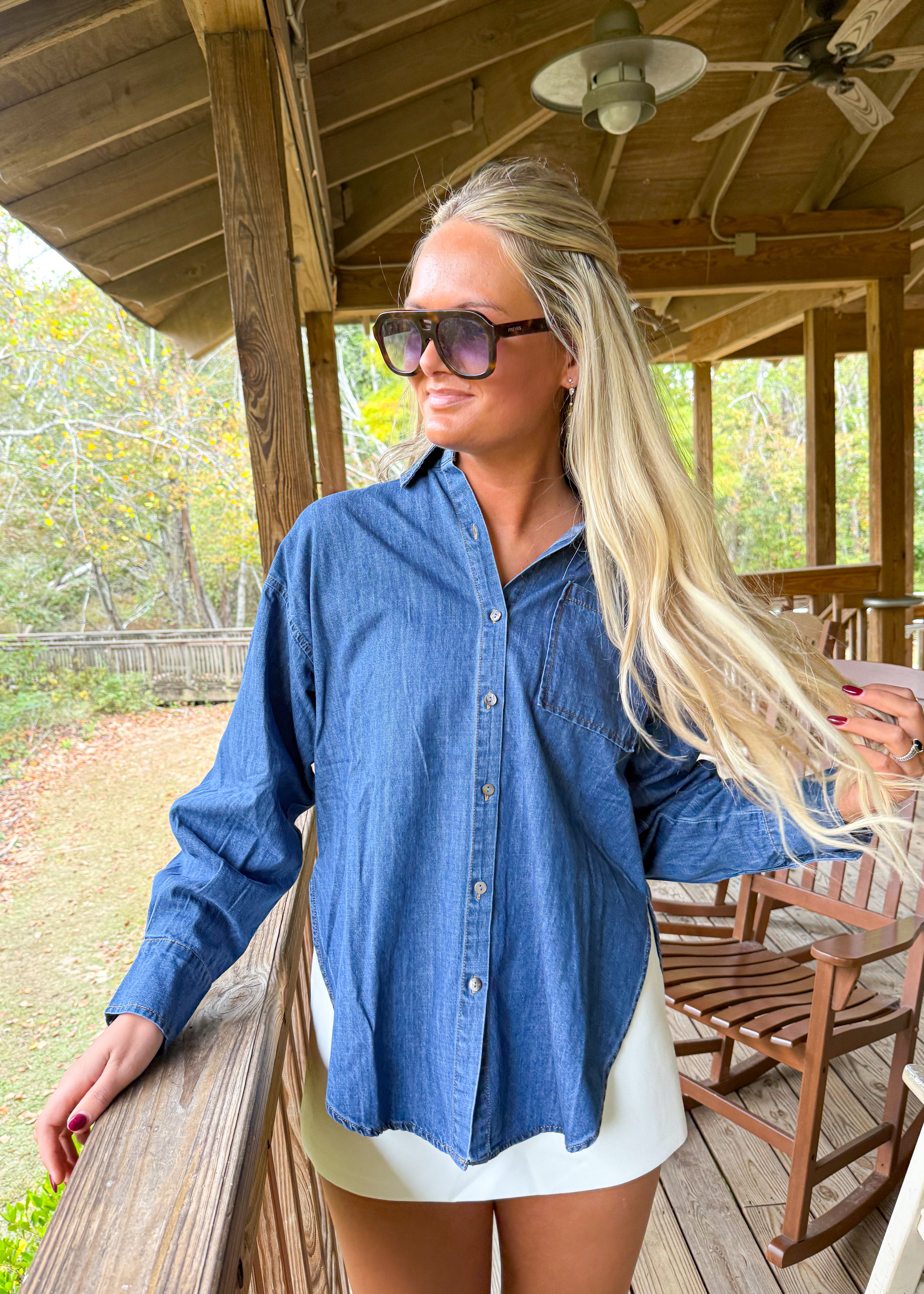 Jenna Denim Shirt