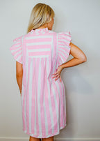 Charlie Stripe Mini Dress