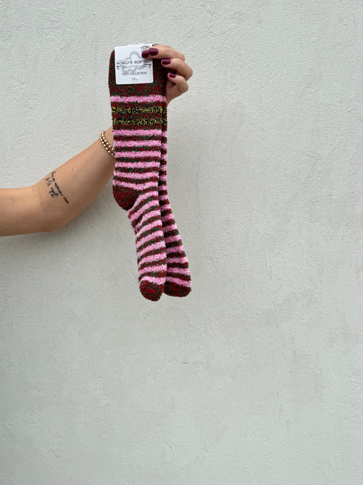 Holiday Cozy Crew Socks