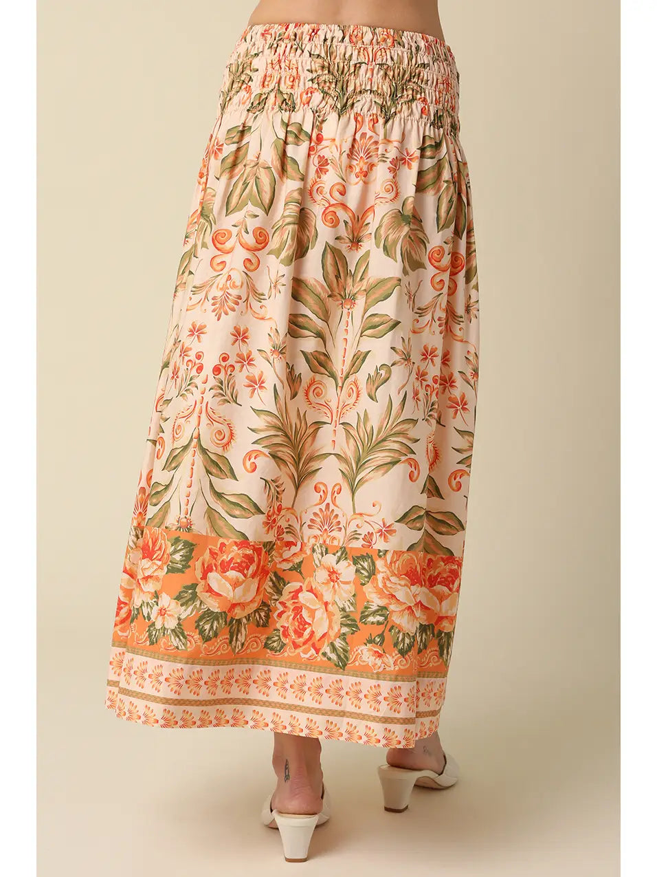 Talia Floral Maxi Skirt