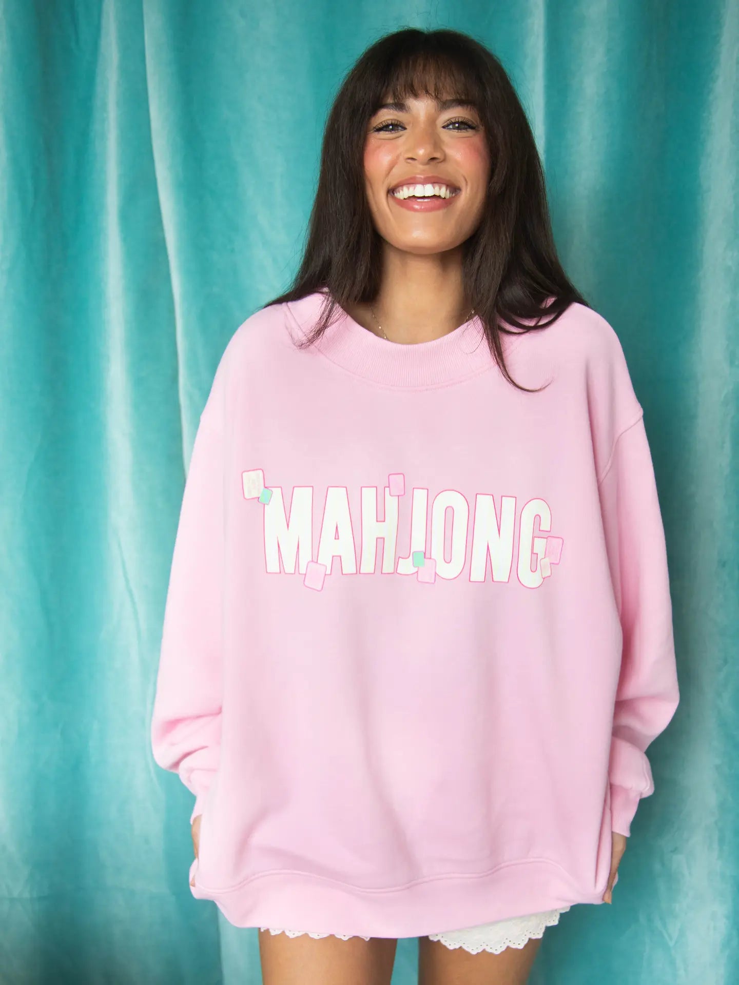 Mahjong Mockneck Sweatshirt