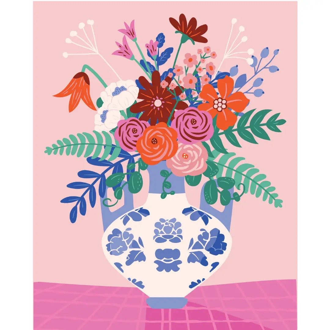 Pink Picasso Paint By Number Kit