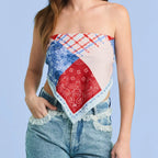 America 250 Patchwork Headscarf