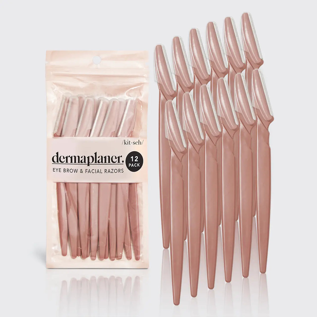 Recycled Plastic Dermaplaners - 12pc Set