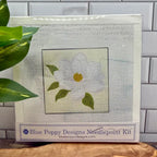 Blue Poppy Needlepoint Starter Kit