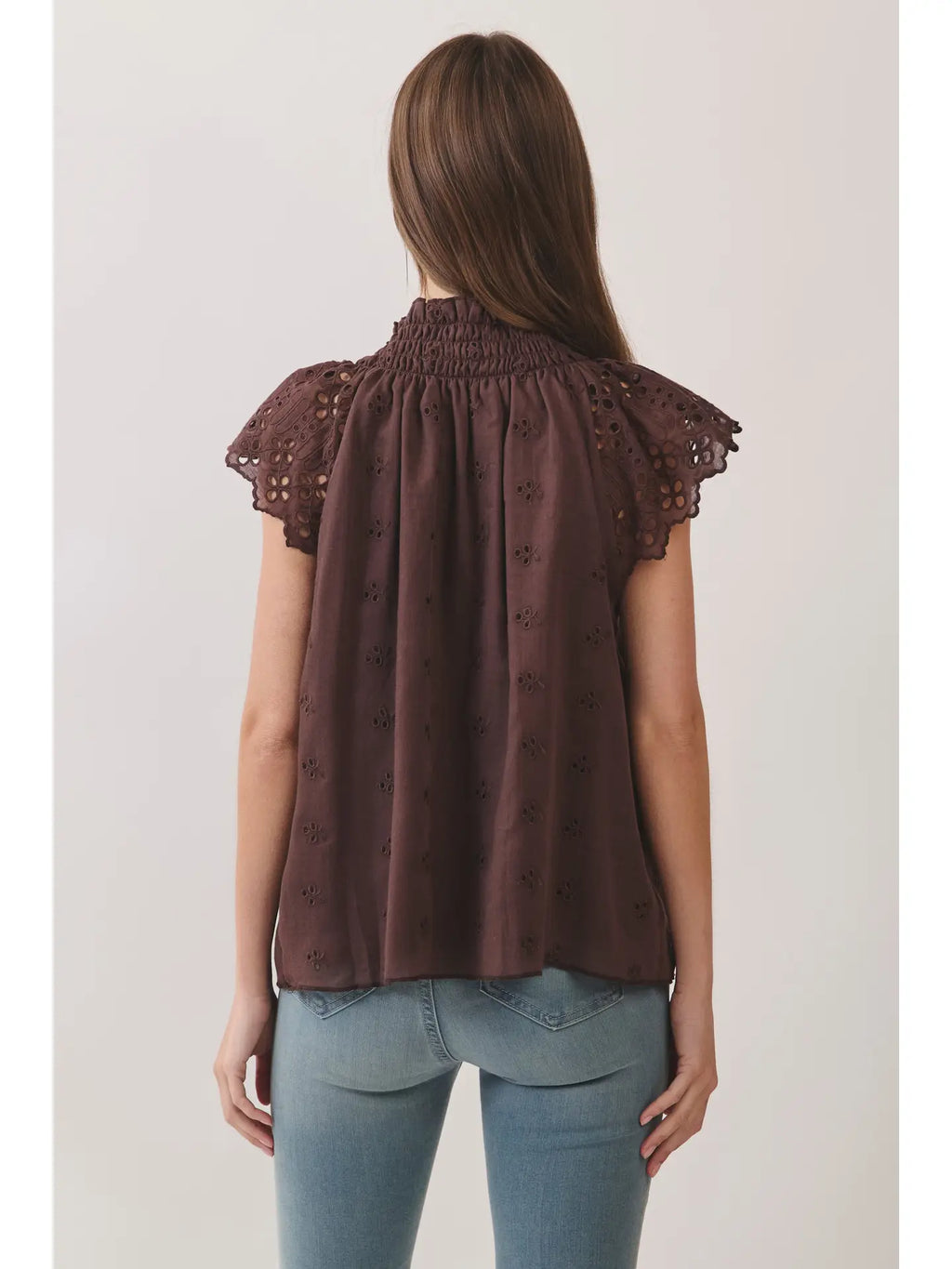Astrid Eyelet Embroidered Top