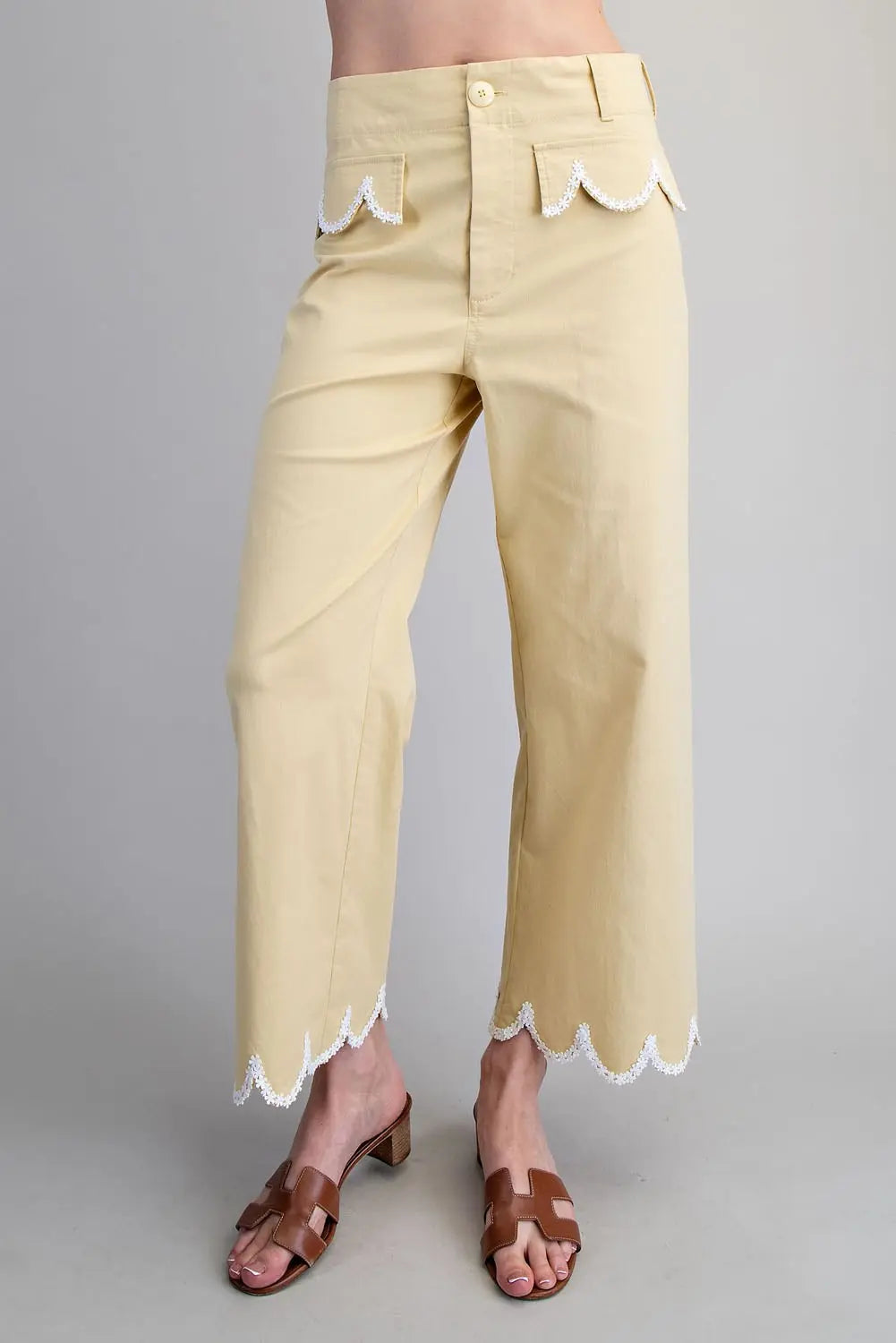 Perla Floral Straight Leg Pants