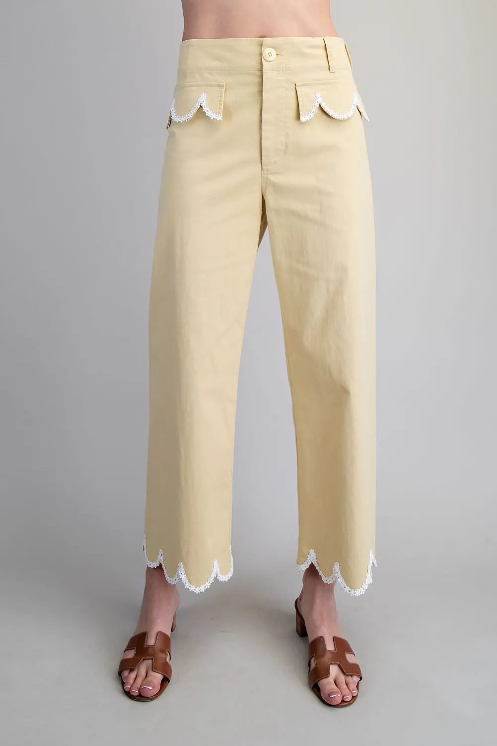 Perla Floral Straight Leg Pants