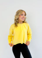 Open Back Long Sleeve Tee