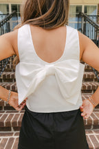 Daria Bow Back Top