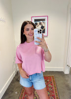 Liora Short Sleeve Summer Sweater