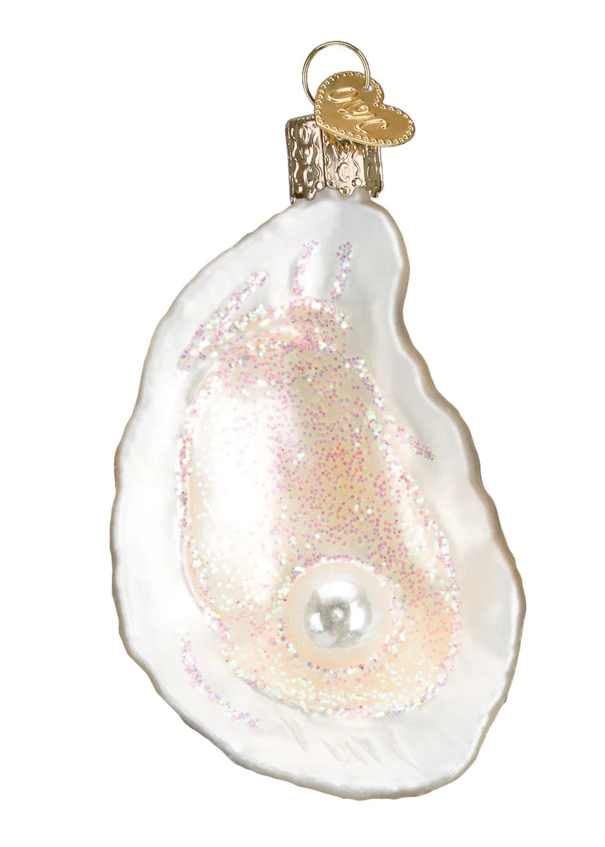 Oyster With Pearl Ornament