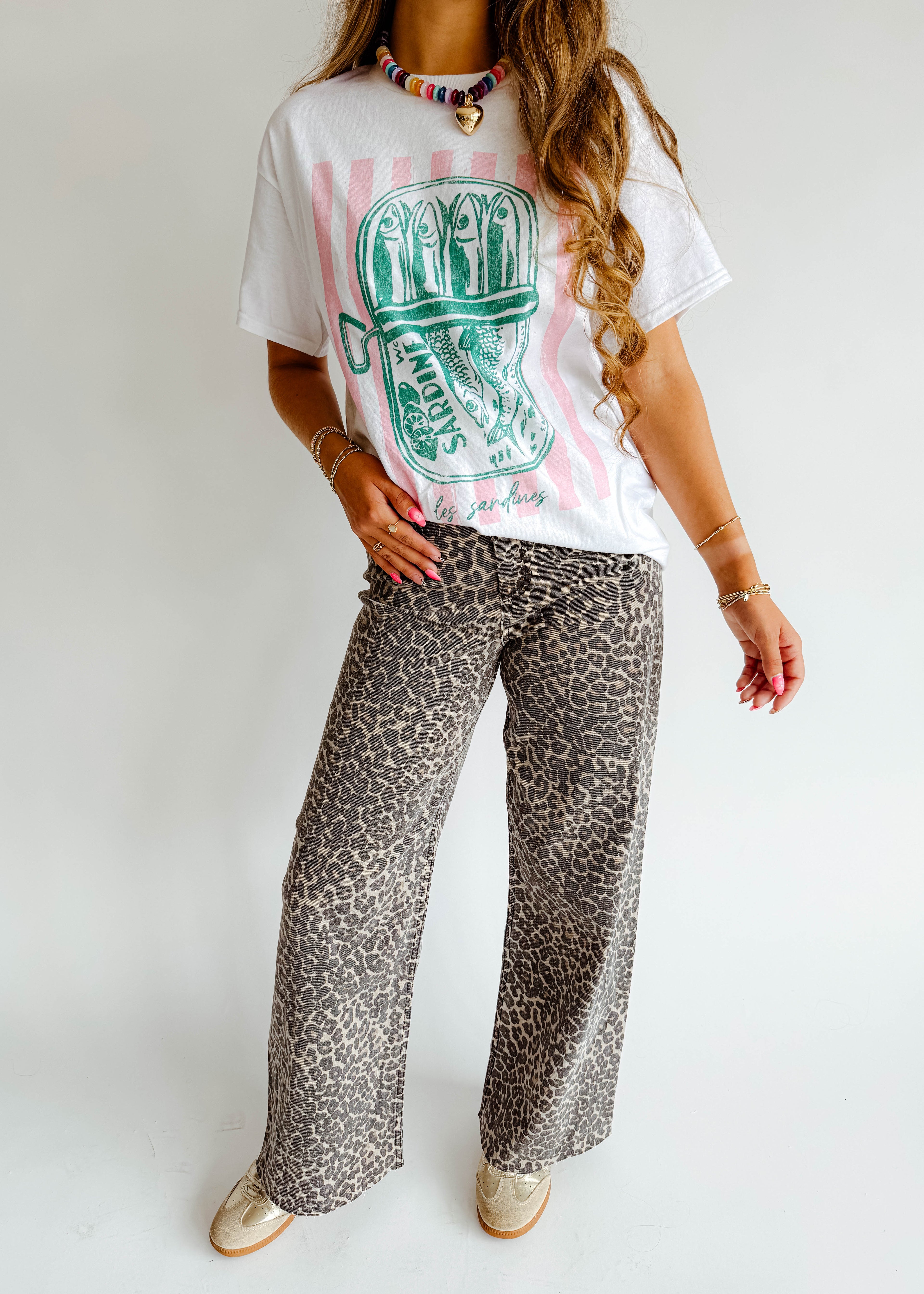 Annalise Leopard Print Pants