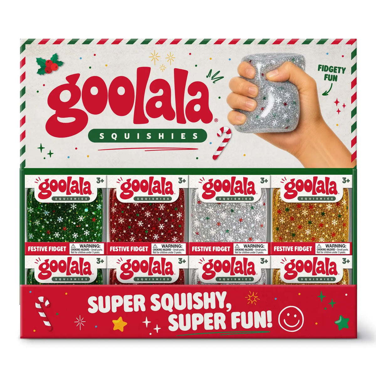 Goolala Christmas Squishies Festive Fidget