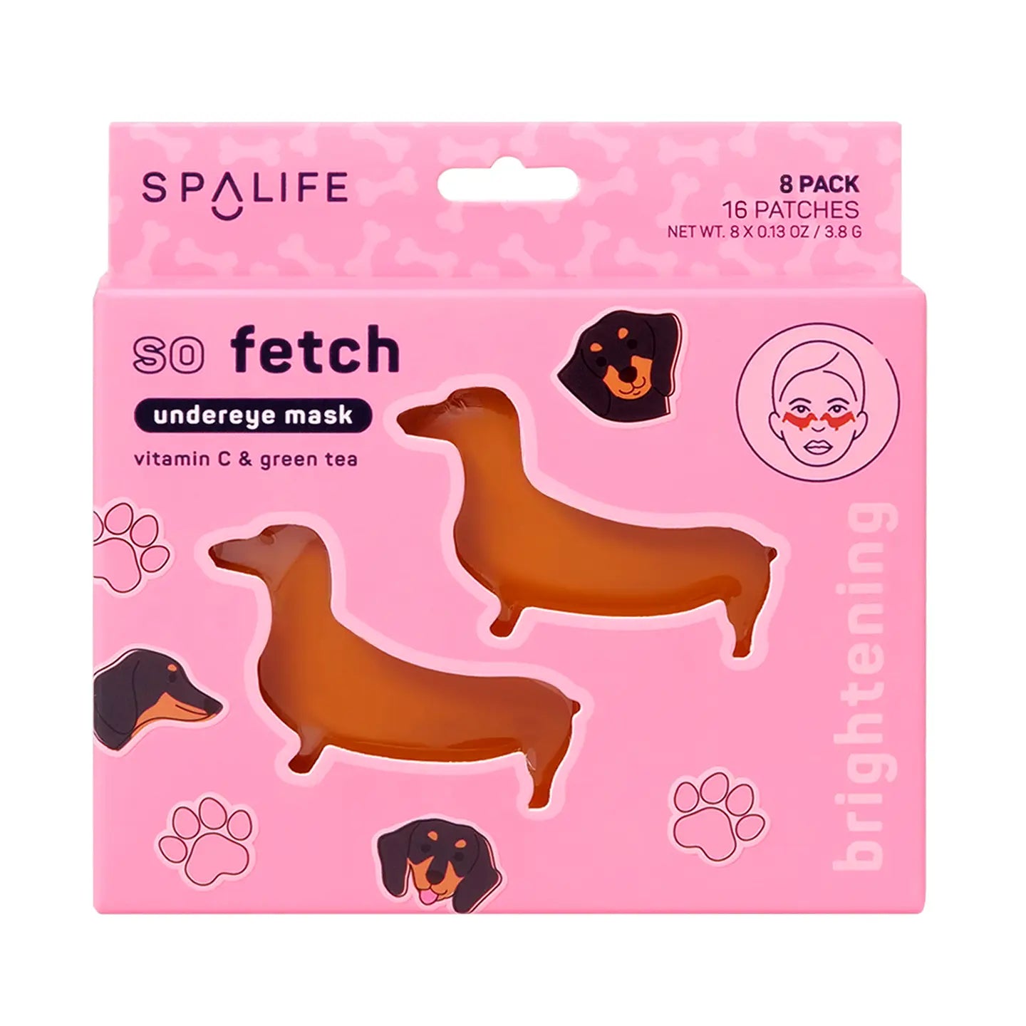 Christmas Holiday So Fetch Brightening Undereye Masks - 8 Ct