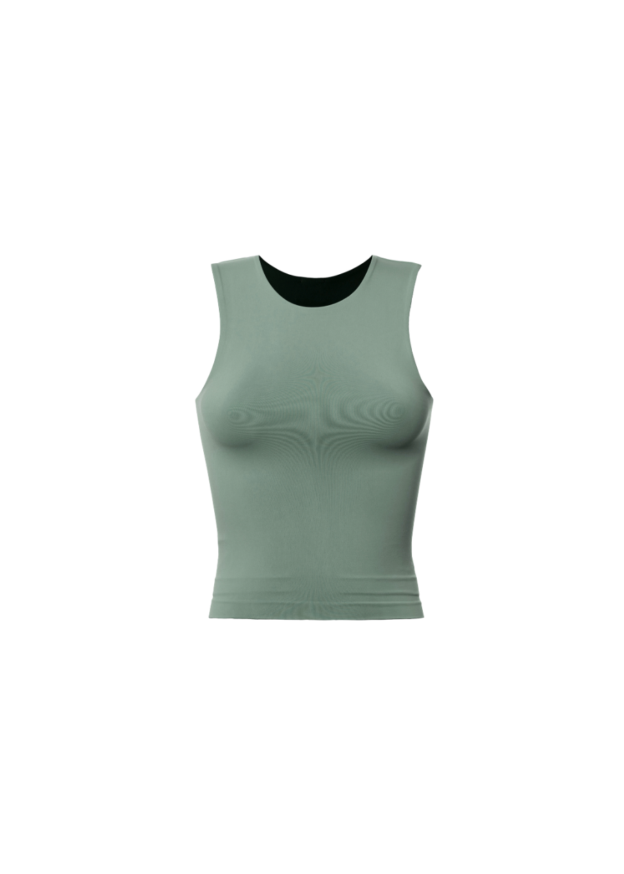 Double Layer Sleeveless Top