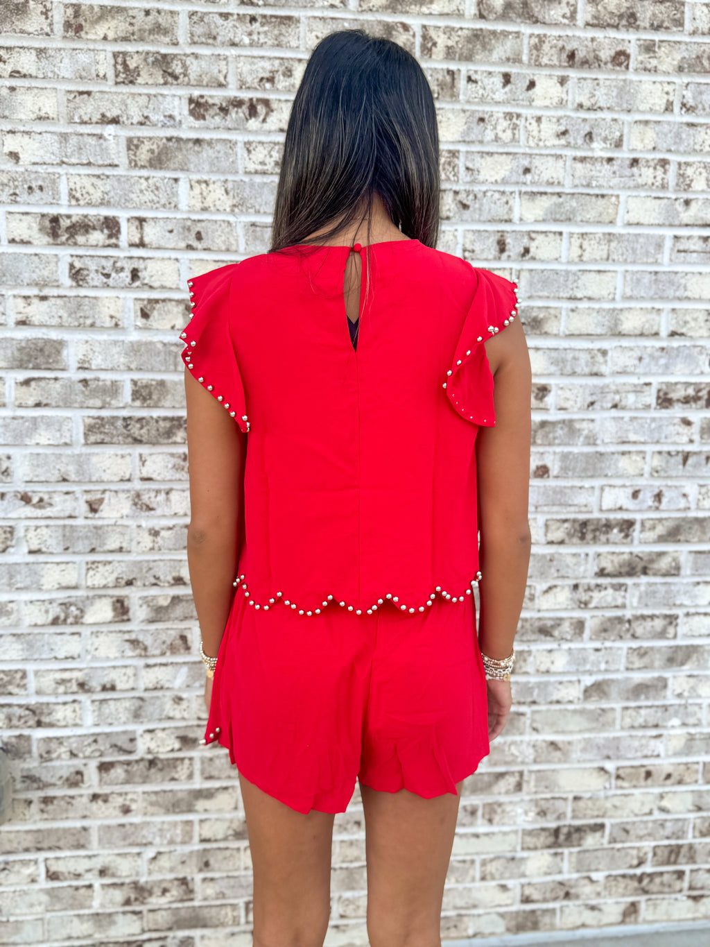 Scarlett Scalloped Skort