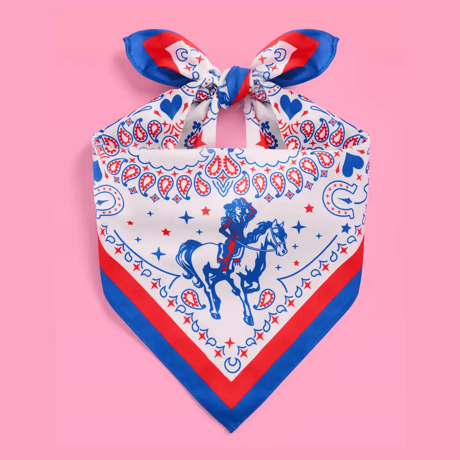 Americana Cowgirl Bandana
